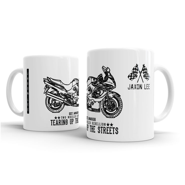 JL Illustration For A Suzuki Katana GSX 600F 2007 Motorbike Fan – Gift Mug