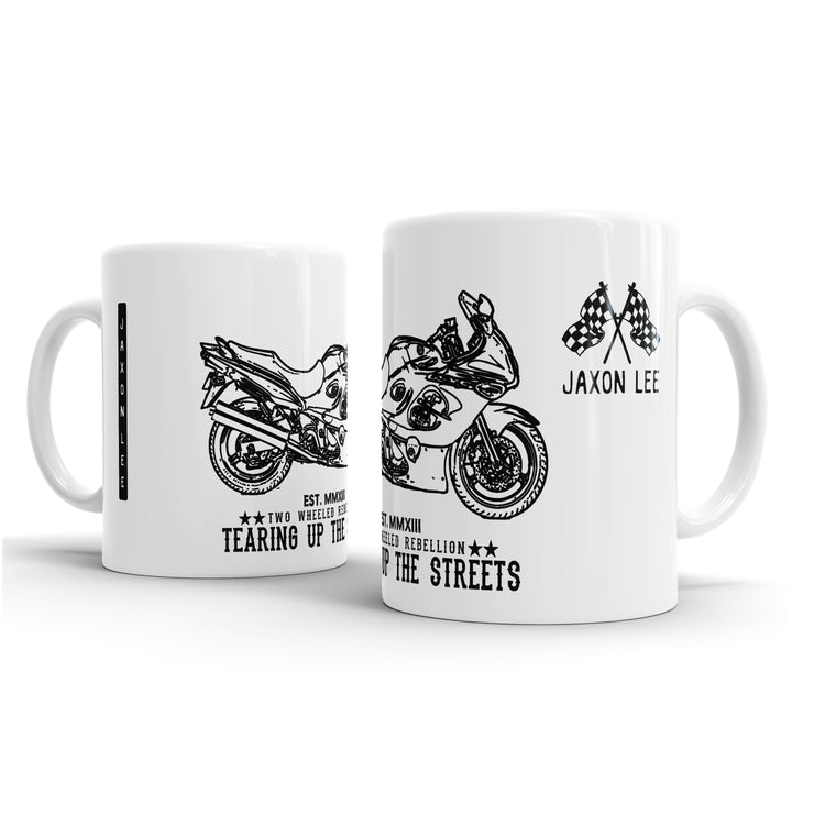 JL Illustration For A Suzuki Katana GSX 750F 2007 Motorbike Fan – Gift Mug