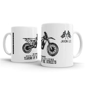 JL Illustration For A Suzuki RMZ 450 2016 Motorbike Fan – Gift Mug