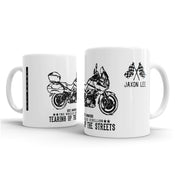 JL Illustration For A Suzuki V Strom 1000SE Motorbike Fan – Gift Mug