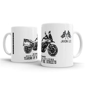 JL Illustration For A Suzuki V Strom 650XT 2016 Motorbike Art – Gift Mug