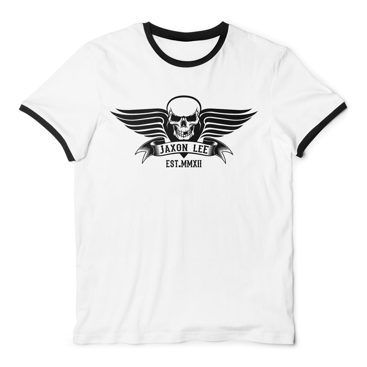 JL Classic Skull Logo Ringer T-shirt