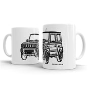 JL Illustration For A Suzuki Jimny SZ5 Motorcar Fan – Gift Mug