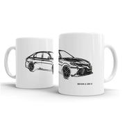 JL Illustration For A Toyota Camry Motorcar Fan – Gift Mug