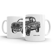 JL Illustration For A Toyota Tacoma Motorcar Fan – Gift Mug