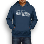 JL Illustration For A 2004 SAAB 9-2X Motorcar Fan Hoodie