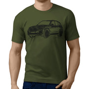JL Illustration For A BMW X5 Motorcar Fan T-shirt