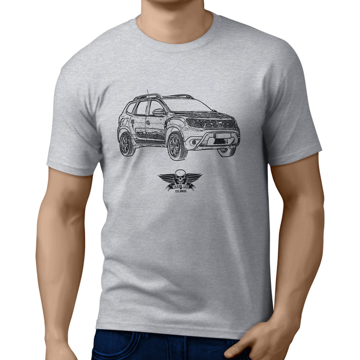 Jaxon Lee Illustration for a Dacia Duster fan T-shirt