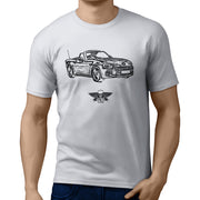 Jaxon Lee Illustration For A Fiat 124 Spider Motorcar Fan T-shirt