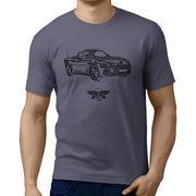 Jaxon Lee Illustration For A Fiat 124 Spider Motorcar Fan T-shirt