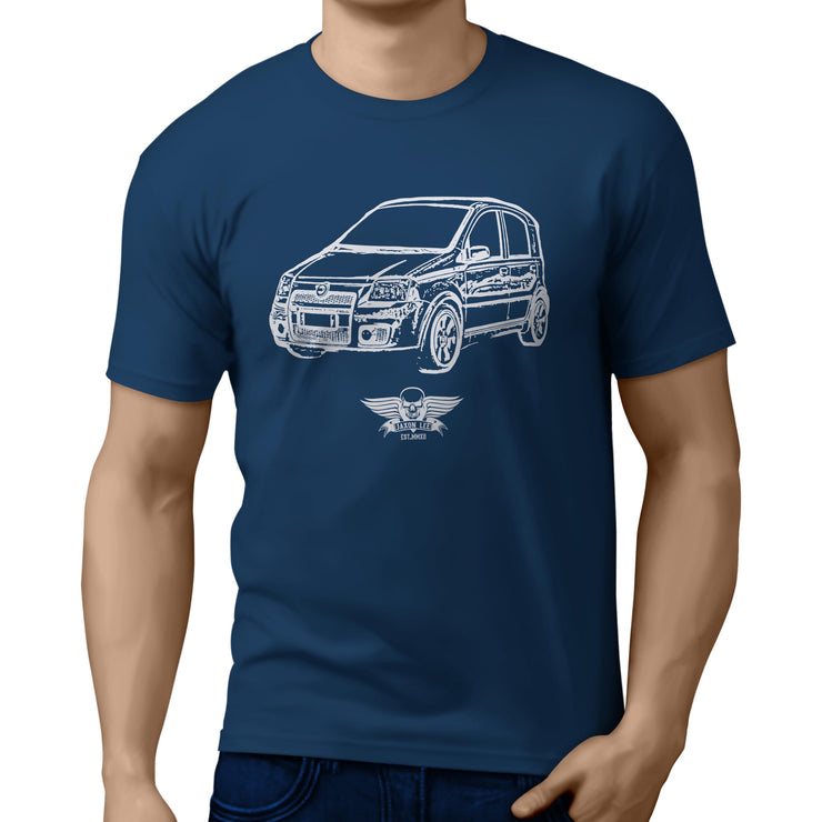 Jaxon Lee Illustration For A Fiat Panda 100HP Motorcar Fan T-shirt
