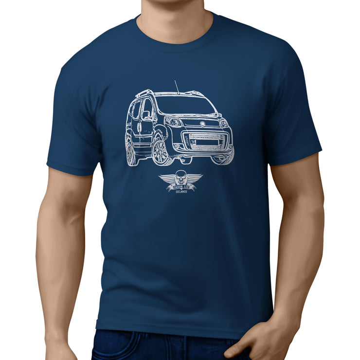 Jaxon Lee Illustration for a Fiat Qubo Motorcar fan T-shirt