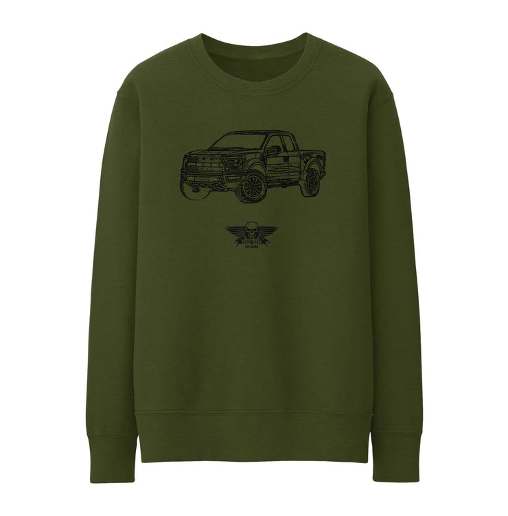 Jaxon Lee Illustration For A Ford F-150 Motorcar Fan Jumper