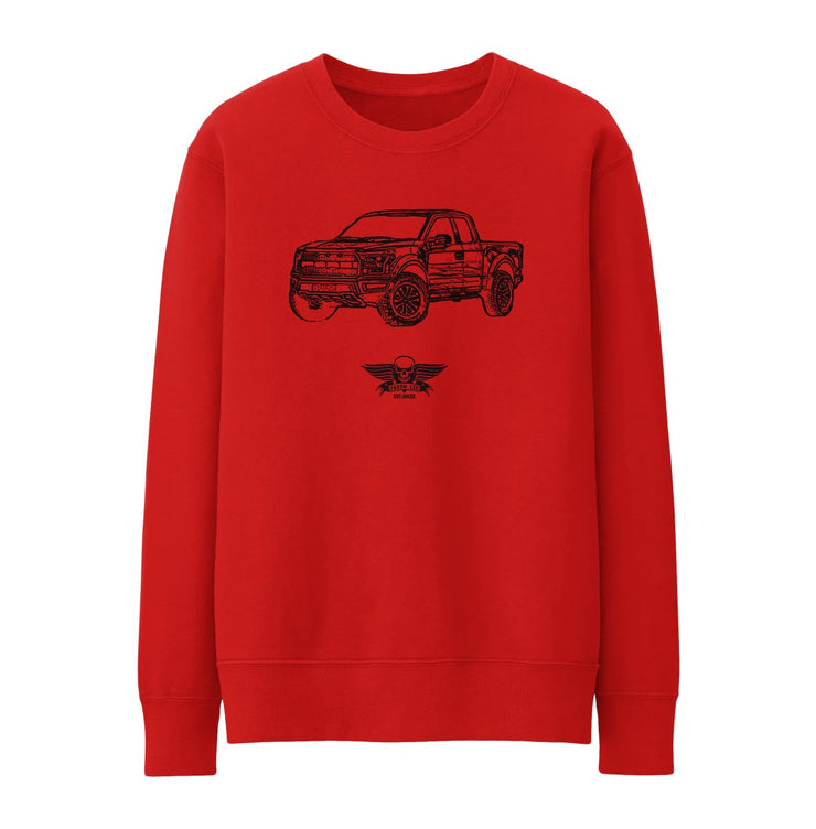Jaxon Lee Illustration For A Ford F-150 Motorcar Fan Jumper