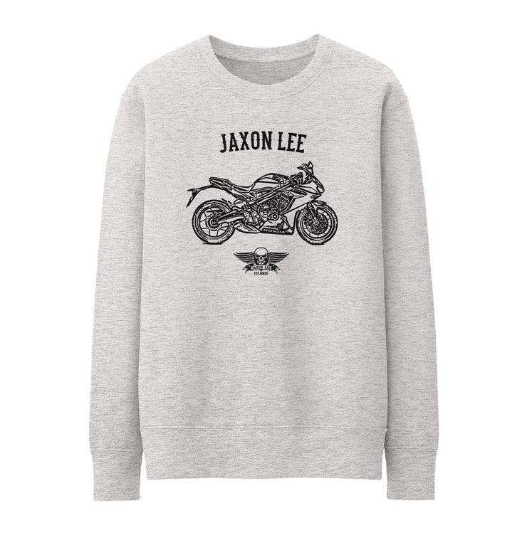 Jaxon Lee Illustration For A Honda CBR650R Motorbike Fan Jumper