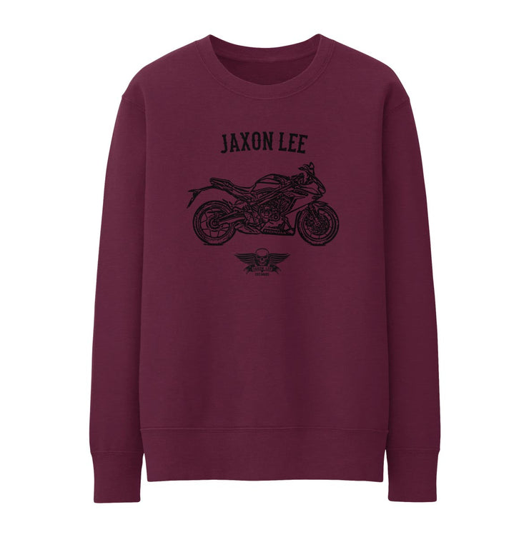 Jaxon Lee Illustration For A Honda CBR650R Motorbike Fan Jumper