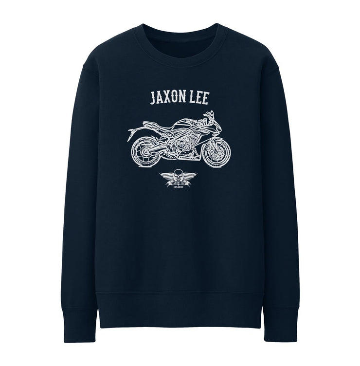 Jaxon Lee Illustration For A Honda CBR650R Motorbike Fan Jumper
