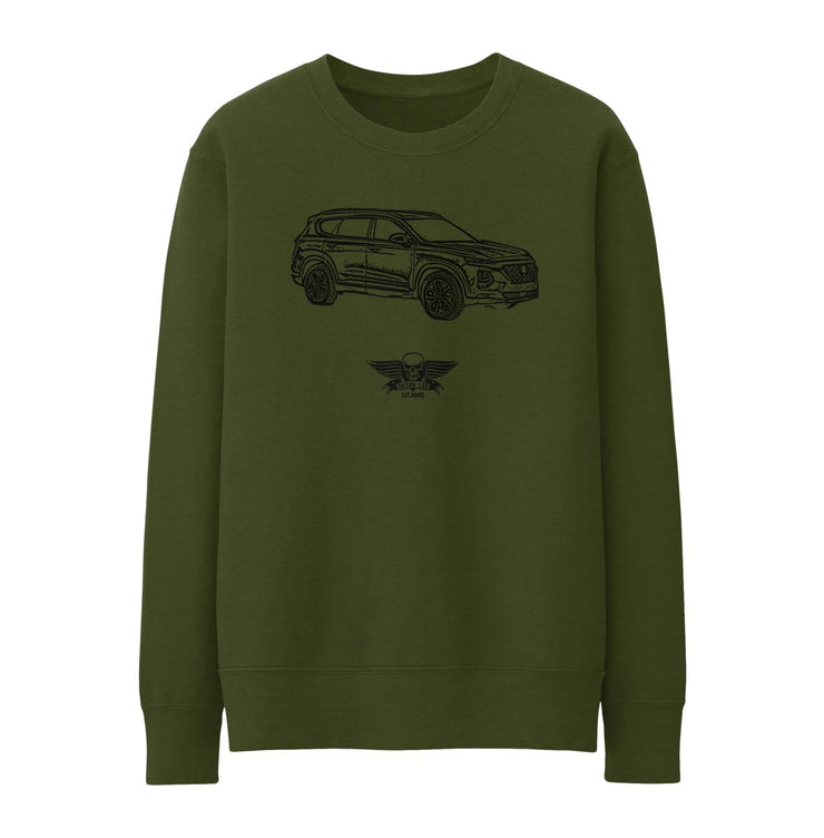 Jaxon Lee Illustration For A Hyundai Santa Fe Motorcar Fan Jumper