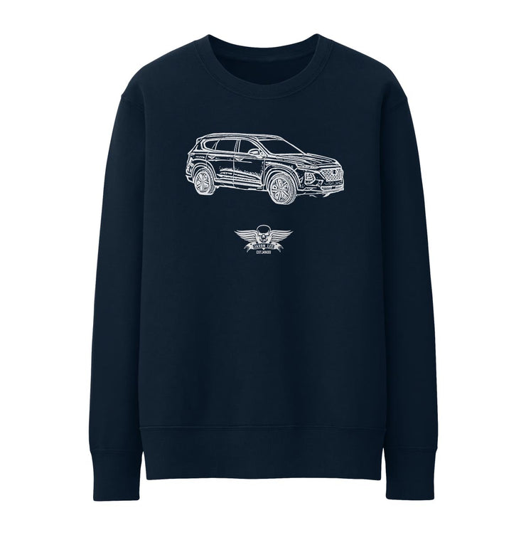 Jaxon Lee Illustration For A Hyundai Santa Fe Motorcar Fan Jumper