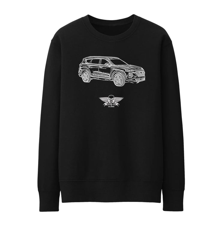Jaxon Lee Illustration For A Hyundai Santa Fe Motorcar Fan Jumper