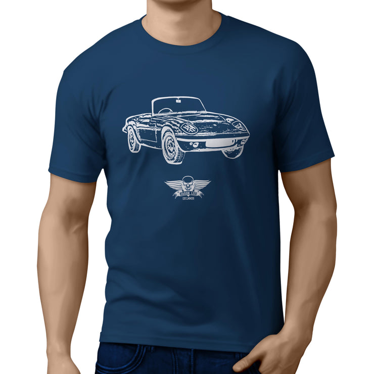Jaxon Lee Illustration for a Lotus Elan fan T-shirt
