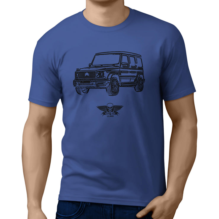 Jaxon Lee Illustration for a Mercedes Benz G Class Motorcar fan T-shirt
