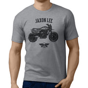 Jaxon Lee Illustration For A Norton Atlas Ranger Motorbike Fan T-shirt