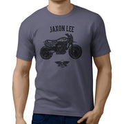 Jaxon Lee Illustration For A Norton Atlas Ranger Motorbike Fan T-shirt