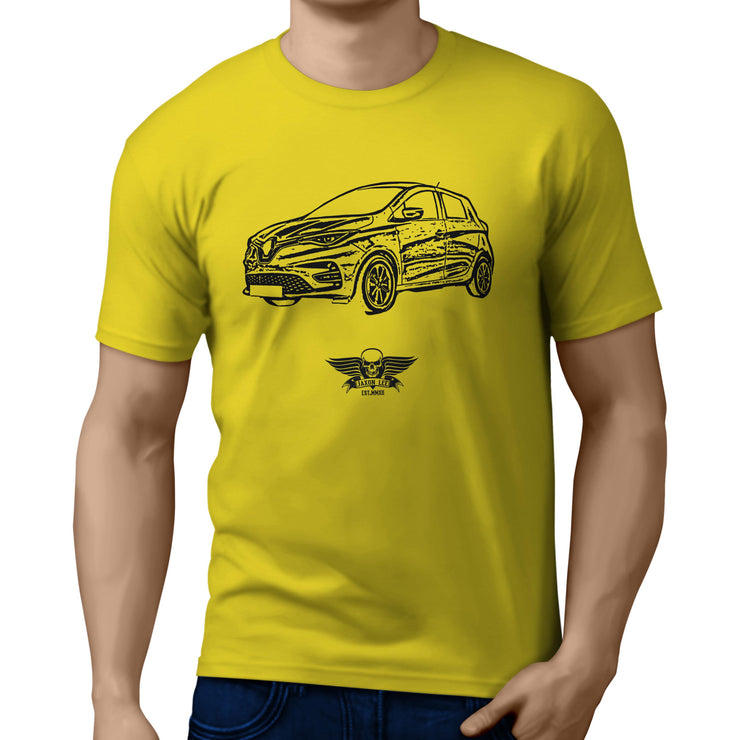 Jaxon Lee Illustration for a Renault Zoe Motorcar fan T-shirt