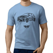 Jaxon Lee Illustration for a Renault Zoe Motorcar fan T-shirt