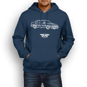 Jaxon Lee Illustration For A SAAB 9000 Aero Motorcar Fan Hoodie