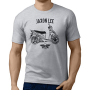 Jaxon Lee Illustration For A Suzuki Address Motorbike Fan T-shirt