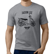 Jaxon Lee Illustration For A Suzuki Address Motorbike Fan T-shirt