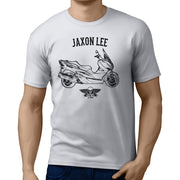 Jaxon Lee Illustration For A Suzuki Burgman 400 Motorbike Fan T-shirt