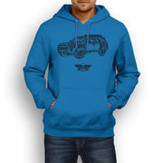 Jaxon Lee Illustration For A Toyota 4Runner Motorcar Fan Hoodie