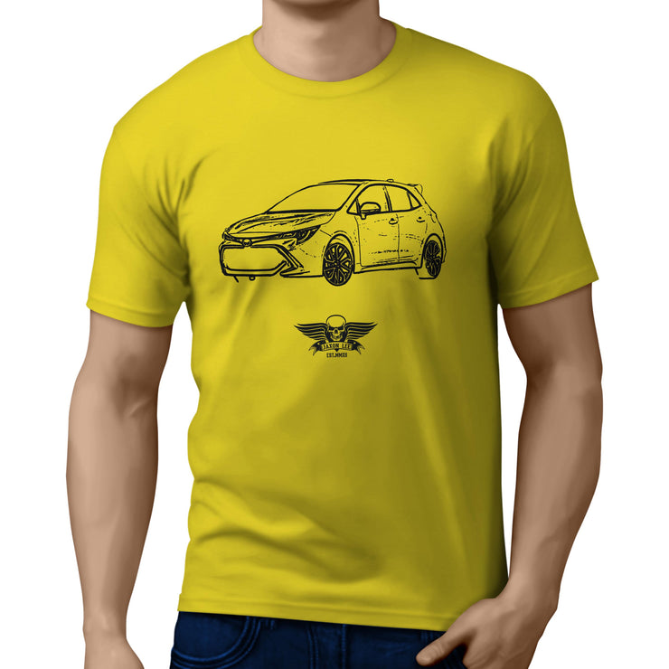 Jaxon Lee Illustration for a Toyota Corolla Motorcar fan T-shirt