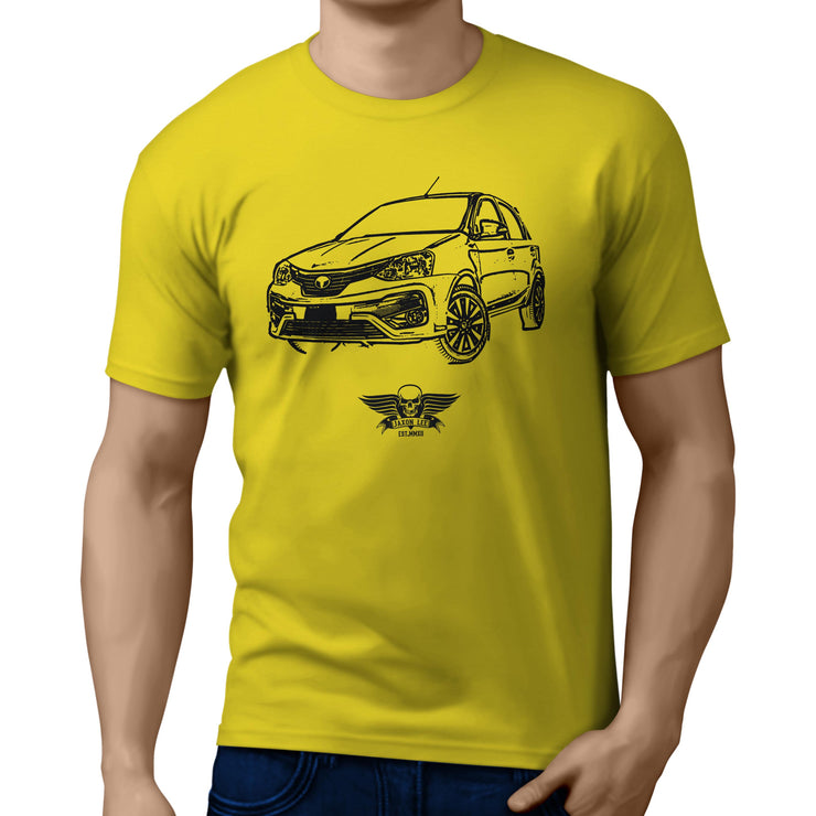 Jaxon Lee Illustration For A Toyota Eitos Liva Motorcar Fan T-shirt