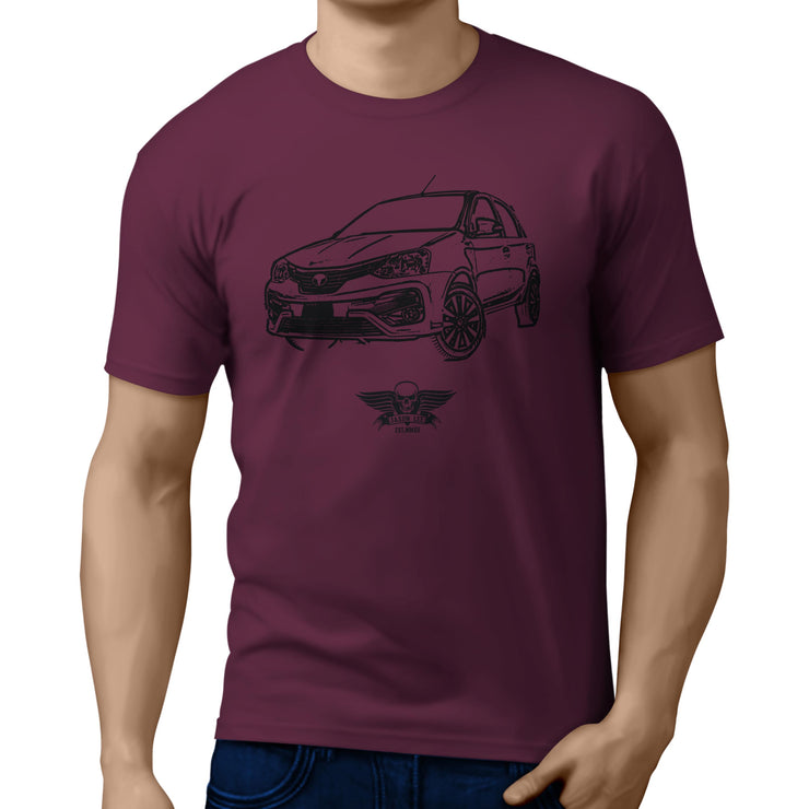 Jaxon Lee Illustration For A Toyota Eitos Liva Motorcar Fan T-shirt