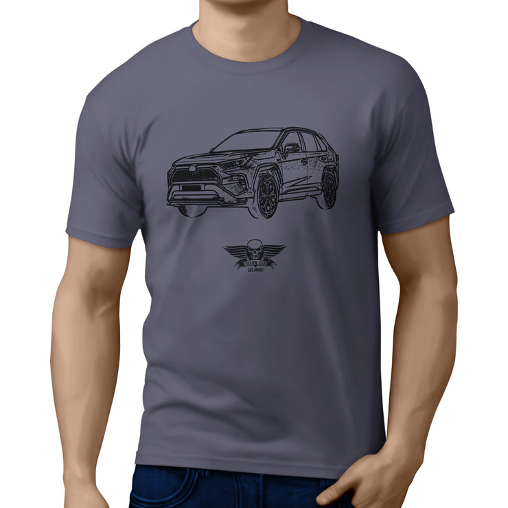 Jaxon Lee Illustration for a Toyota RAV4 Motorcar fan T-shirt