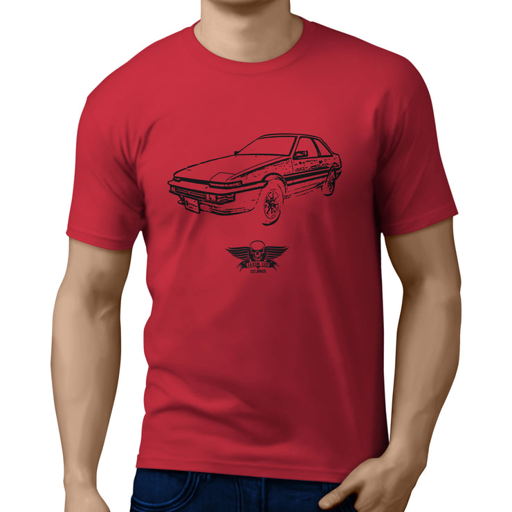 Jaxon Lee Art Tee aimed at fans of Toyota Sprinter Trueno Motorcar