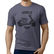 Jaxon Lee Illustration For A Vespa 946 Motorbike Fan T-shirt