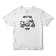 Jaxon Lee Illustration For A Yamaha FJR1300 2012 Motorbike Fan T-shirt