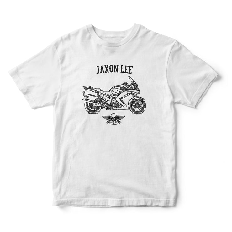 Jaxon Lee Illustration For A Yamaha FJR1300 2012 Motorbike Fan T-shirt