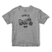 Jaxon Lee Illustration For A Yamaha FJR1300 2012 Motorbike Fan T-shirt