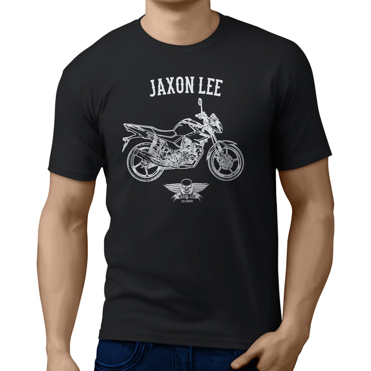 Jaxon Lee Illustration For A Yamaha YS125 Motorbike Fan T-shirt