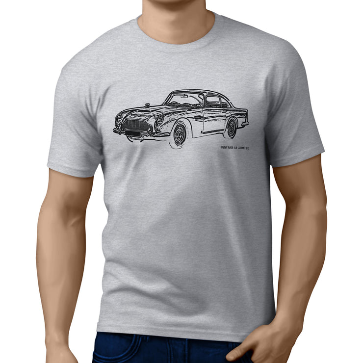 JL Illustration for a Aston Martin DB5 Motorcar fan T-shirt
