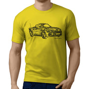 JL Illustration For A Fiat 124 Spider Motorcar Fan T-shirt