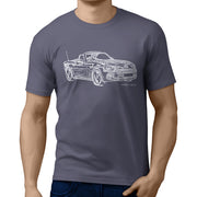 JL Illustration For A Fiat 124 Spider Motorcar Fan T-shirt