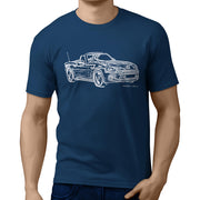 JL Illustration For A Fiat 124 Spider Motorcar Fan T-shirt