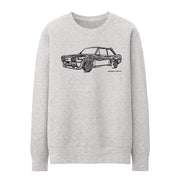 JL Illustration For A Fiat 131 Abarth Motorcar Fan Jumper
